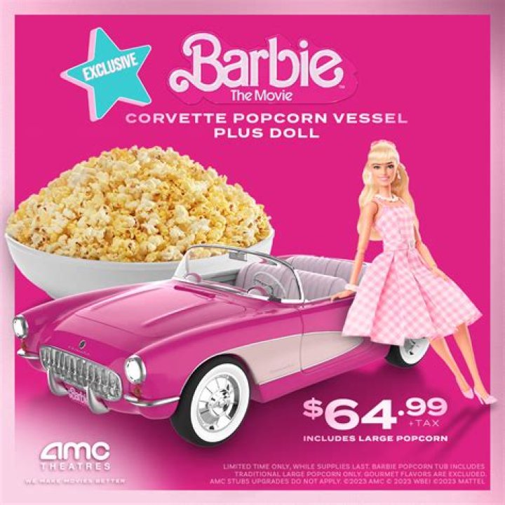 A Glimpse Into The Barbie Movie Popcorn Car: A Magical Delight For Kids