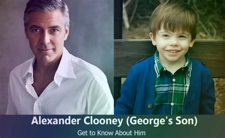 Discovering The Connection: George Clooney And His Son Alexander Clooney