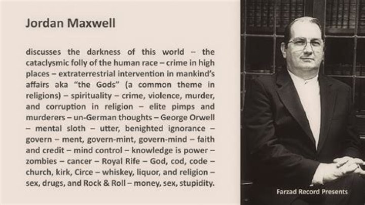 Exploring The Depths Of Jordan Maxwell's Religion