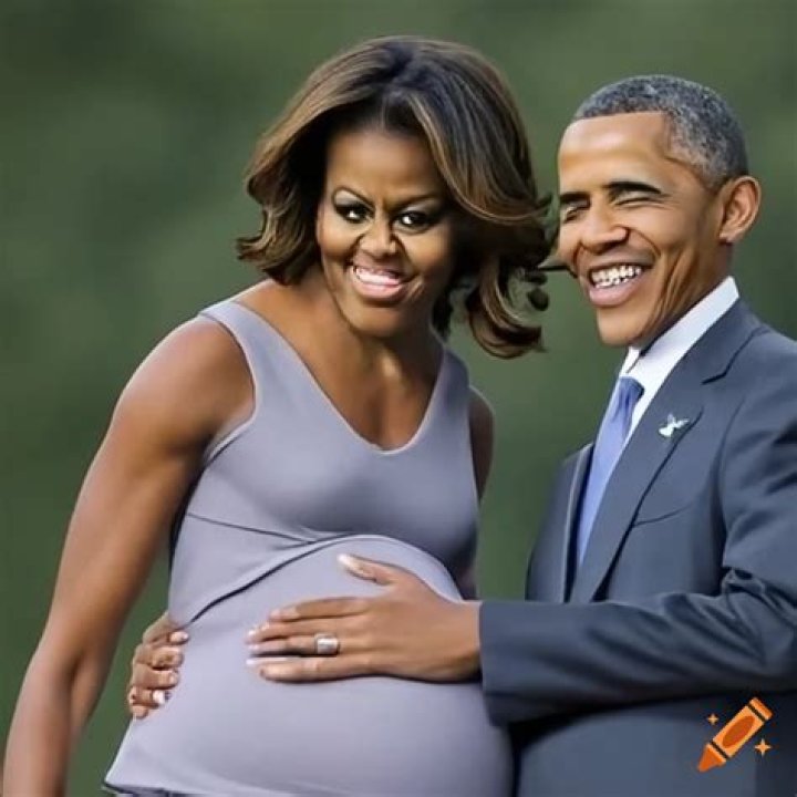 **The Journey Of Motherhood: Michelle Obama When She Was Pregnant**
