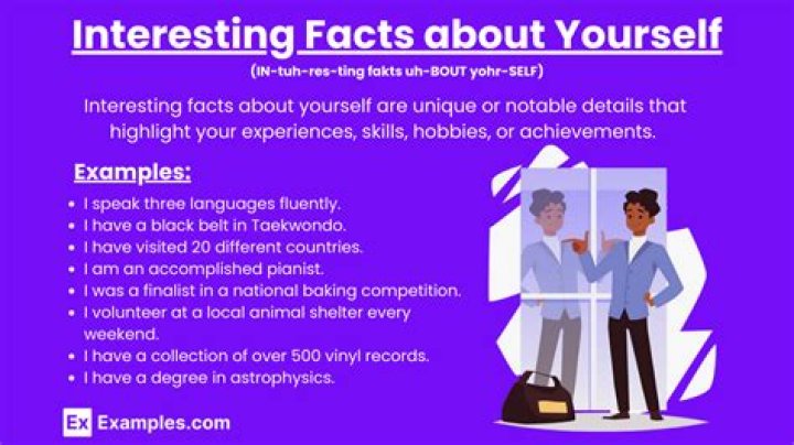 Unveiling The Intriguing Aspects Of My Life: Interesting Facts About Myself