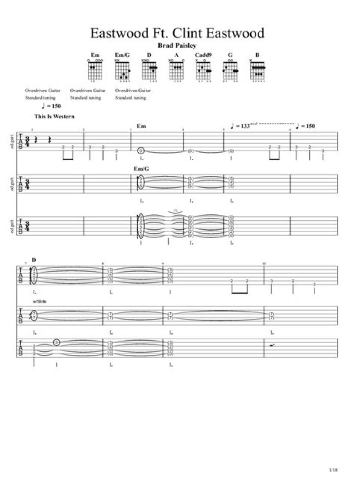 Unveiling The Magic Of Clint Eastwood Chords